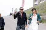 Zandvoort 31 mei 2022
Presentatie boek waar Matthijs v Nieuwkerk de mooiste verhalen voor uitgekozen heeft. 
Matthijs v Nieuwkerk met zijn vriendin Martha Riemsma