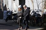 Amsterdam 18 maart 2022
Renee Fokker en Porgy Franssen samen in Amsterdam zuid