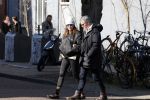 Amsterdam 18 maart 2022
Renee Fokker en Porgy Franssen samen in Amsterdam zuid