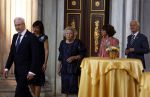Amsterdam 9 juni 2022
Prinses Beatrix bij uitreiking van de zilveren Anjers in het paleis op de dam .