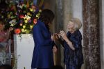 Amsterdam 9 juni 2022
Prinses Beatrix bij uitreiking van de zilveren Anjers in het paleis op de dam .