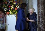 Amsterdam 9 juni 2022
Prinses Beatrix bij uitreiking van de zilveren Anjers in het paleis op de dam .