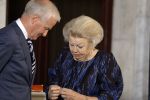 Amsterdam 9 juni 2022
Prinses Beatrix bij uitreiking van de zilveren Anjers in het paleis op de dam .