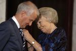 Amsterdam 9 juni 2022
Prinses Beatrix bij uitreiking van de zilveren Anjers in het paleis op de dam .