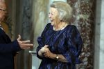 Amsterdam 9 juni 2022
Prinses Beatrix bij uitreiking van de zilveren Anjers in het paleis op de dam .