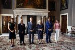 Amsterdam 9 juni 2022
Prinses Beatrix bij uitreiking van de zilveren Anjers in het paleis op de dam .
