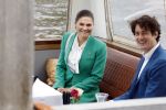 Amsterdam 7 juni 2022
Prinses Victoria van Zweden op bezoek in Amsterdam . Ze maakt een boot tocht over de grachten.
