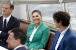 Amsterdam 7 juni 2022
Prinses Victoria van Zweden op bezoek in Amsterdam . Ze maakt een boot tocht over de grachten.