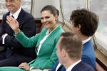 Amsterdam 7 juni 2022
Prinses Victoria van Zweden op bezoek in Amsterdam . Ze maakt een boot tocht over de grachten.