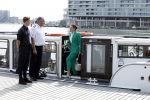 Amsterdam 7 juni 2022
Prinses Victoria van Zweden op bezoek in Amsterdam . Ze maakt een boot tocht over de grachten.