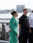 Amsterdam 7 juni 2022
Prinses Victoria van Zweden op bezoek in Amsterdam . Ze maakt een boot tocht over de grachten.