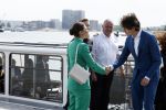 Amsterdam 7 juni 2022
Prinses Victoria van Zweden op bezoek in Amsterdam . Ze maakt een boot tocht over de grachten.