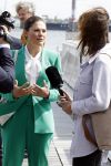 Amsterdam 7 juni 2022
Prinses Victoria van Zweden op bezoek in Amsterdam . Ze maakt een boot tocht over de grachten.