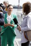 Amsterdam 7 juni 2022
Prinses Victoria van Zweden op bezoek in Amsterdam . Ze maakt een boot tocht over de grachten.