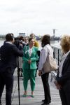 Amsterdam 7 juni 2022
Prinses Victoria van Zweden op bezoek in Amsterdam . Ze maakt een boot tocht over de grachten.