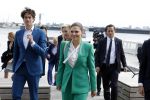 Amsterdam 7 juni 2022
Prinses Victoria van Zweden op bezoek in Amsterdam . Ze maakt een boot tocht over de grachten.
