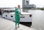 Amsterdam 7 juni 2022
Prinses Victoria van Zweden op bezoek in Amsterdam . Ze maakt een boot tocht over de grachten.