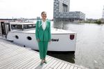 Amsterdam 7 juni 2022
Prinses Victoria van Zweden op bezoek in Amsterdam . Ze maakt een boot tocht over de grachten.