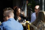 Amsterdam 14 mei 2022
Rachel Hazes en Big Willem v Boxtel op terras bij de joffers