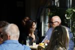 Amsterdam 14 mei 2022
Rachel Hazes en Big Willem v Boxtel op terras bij de joffers