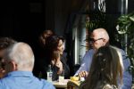 Amsterdam 14 mei 2022
Rachel Hazes en Big Willem v Boxtel op terras bij de joffers