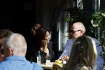 Amsterdam 14 mei 2022
Rachel Hazes en Big Willem v Boxtel op terras bij de joffers