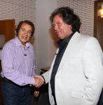 Oostende, 18 April 2022 Optreden van Engelbert Humperdinck met bezoek van de Nederlandse Engelbert Humperdinck, Rene Le Blanc