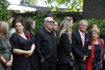 Laren 2 juni 2022
Begrafenis / dienst van Willibrord Frequin in de Sint Jansbasiliek in Laren . Rene v d Gijp kwam met zijn vrouw zoon en stiefdochter