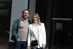 Amsterdam 30 mei 2022
Robert leroy met zijn vriendin / verloofde Jamie de Boer op de pc hooftstraat