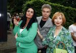 Huizen 25 mei 2022
Feestje ivm de nieuwe TLC serie van Louisa en Rowan op z'n Gooisch. Louisa Janssen en haar man Rowan .Teun Fohn en Marijke Helwegen