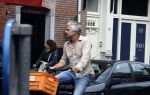 Amsterdam 4 juni 2022
Victor Reinier met zijn nieuwe look . Victor heeft een snor.