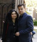 Laren 2 juni 2022
Begrafenis / dienst van Willibrord Frequin in de Sint Jansbasiliek in Laren . Wilfred Genee met zijn vrouw