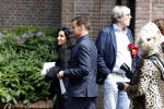 Laren 2 juni 2022
Begrafenis / dienst van Willibrord Frequin in de Sint Jansbasiliek in Laren . Wilfred Genee met zijn vrouw