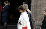 Laren 2 juni 2022
Begrafenis / dienst van Willibrord Frequin in de Sint Jansbasiliek in Laren . Gesina Rebecca Barbara Louis en  Merel Frequin waren met aanhang aanwezig
