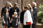 Laren 2 juni 2022
Begrafenis / dienst van Willibrord Frequin in de Sint Jansbasiliek in Laren . Gesina Rebecca Barbara Louis en  Merel Frequin waren met aanhang aanwezig