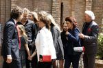 Laren 2 juni 2022
Begrafenis / dienst van Willibrord Frequin in de Sint Jansbasiliek in Laren . Gesina Rebecca Barbara Louis en  Merel Frequin waren met aanhang aanwezig