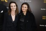 Amsterdam 22 mei 2023
Uitreiking Buma awards in Tuschinski Amsterdam.
Anna Knaup met dochter