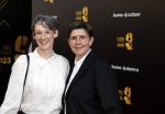 Amsterdam 22 mei 2023
Uitreiking Buma awards in Tuschinski Amsterdam.
Anne v Veen met partner Han Bosman