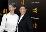 Amsterdam 22 mei 2023
Uitreiking Buma awards in Tuschinski Amsterdam.
Anne v Veen met partner Han Bosman