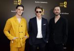 Amsterdam 22 mei 2023
Uitreiking Buma awards in Tuschinski Amsterdam.
 Antoon Remmert Verkerk, Twan van Steenhoven alias Big2