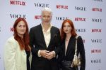 Amsterdam 18 mei 2023
Presentatie netflix serie  Queen CHarlotte met oa aanwezig India Amarteifio en Corey Mylchreest .
Serie is samenwerking met Vogue. Het feest is bij Huize Frankendaal. Arno Kantelberg met dochter