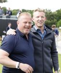 Cromvoirt 25 mei 2023
Dirk Kuyt deed vandaag mee met BEAT THE PRO op de KLM Open op golfbaan Bernardus. Ook zijn vriendin Kate Ruinemans was erbij.