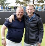 Cromvoirt 25 mei 2023
Dirk Kuyt deed vandaag mee met BEAT THE PRO op de KLM Open op golfbaan Bernardus. Ook zijn vriendin Kate Ruinemans was erbij.
