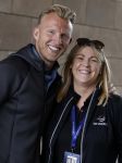 Cromvoirt 25 mei 2023
Dirk Kuyt deed vandaag mee met BEAT THE PRO op de KLM Open op golfbaan Bernardus. Ook zijn vriendin Kate Ruinemans was erbij. Dirk Kuyt met fans van Liverpool