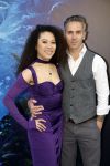 Amsterdam 23 mei 2023
Premiere Little Mermaid in Tuschinski.
Gaia Aikman met partner