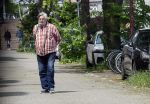 Amsterdam, 18 Mei 2023
Hans v d Togt wandelend met zijn hondje door Amsterdam