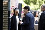 Amsterdam 18 mei 2023
Presentatie netflix serie  Queen CHarlotte met oa aanwezig India Amarteifio en Corey Mylchreest .
Serie is samenwerking met Vogue. Het feest is bij Huize Frankendaal.