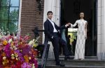 Amsterdam 18 mei 2023
Presentatie netflix serie  Queen CHarlotte met oa aanwezig India Amarteifio en Corey Mylchreest .
Serie is samenwerking met Vogue. Het feest is bij Huize Frankendaal.