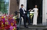 Amsterdam 18 mei 2023
Presentatie netflix serie  Queen CHarlotte met oa aanwezig India Amarteifio en Corey Mylchreest .
Serie is samenwerking met Vogue. Het feest is bij Huize Frankendaal.