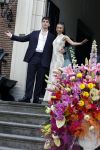 Amsterdam 18 mei 2023
Presentatie netflix serie  Queen CHarlotte met oa aanwezig India Amarteifio en Corey Mylchreest .
Serie is samenwerking met Vogue. Het feest is bij Huize Frankendaal.